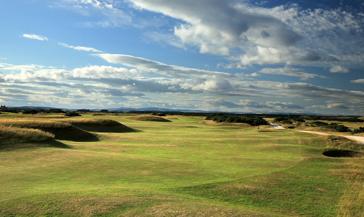 The fourth fairway at the Old Course